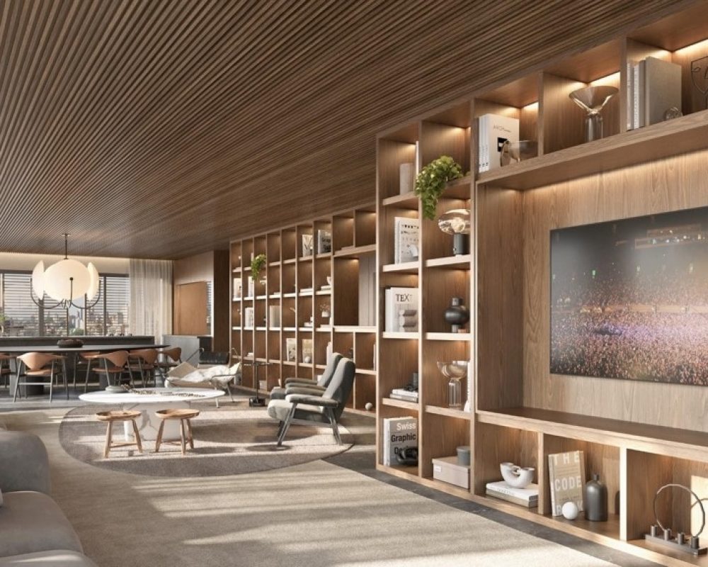 Sala-de-TV-integrada-ao-Estar-AYYA-Jardins-1170x575